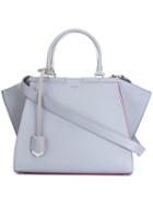 Fendi - '3jours' Tote - Women - Leather - One Size, Women's, Grey, Leather