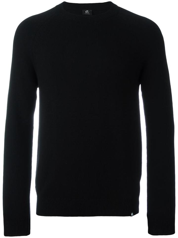 Ps By Paul Smith Crew Neck Jumper, Men's, Size: Small, Blue, Merino
