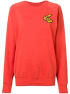 Vivienne Westwood Anglomania Logo Patch Jumper - Red