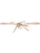 No21 Embellished Bow Belt - Nude & Neutrals