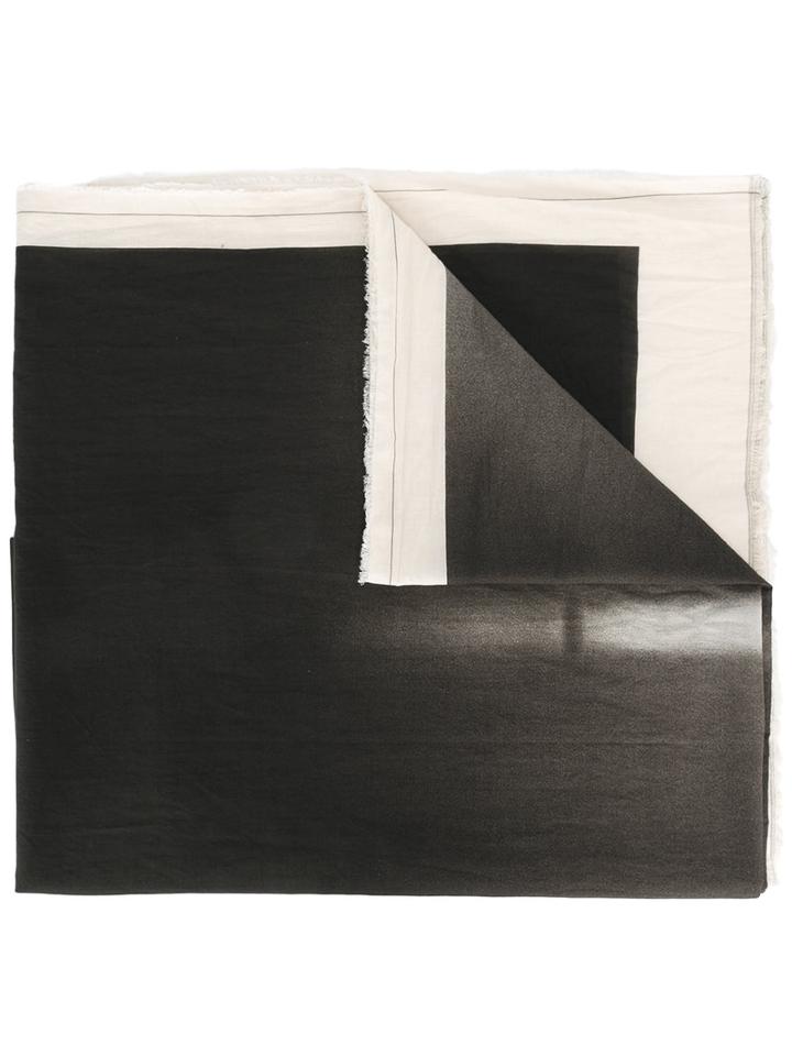 Lost & Found Ria Dunn Back Printed Scarf, Men's, Black, Cotton