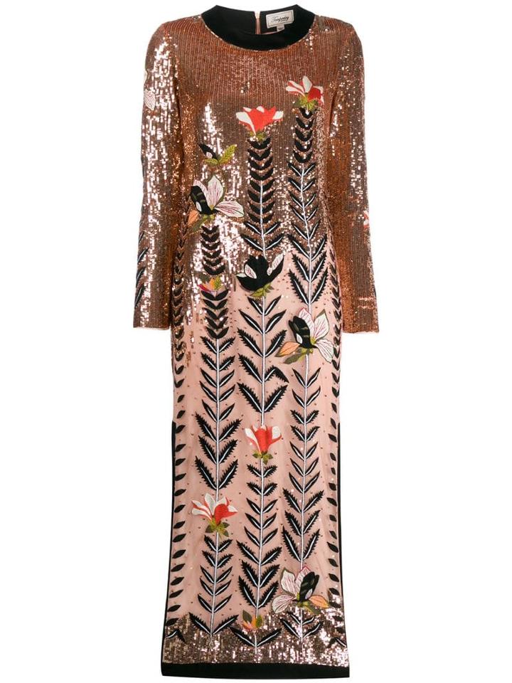 Temperley London Magnolia Dress - Neutrals