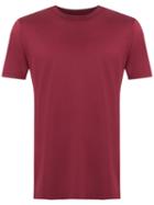 À La Garçonne - Plain T-shirt - Unisex - Cotton - P, Red, Cotton