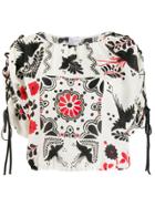 Red Valentino Printed Top - White