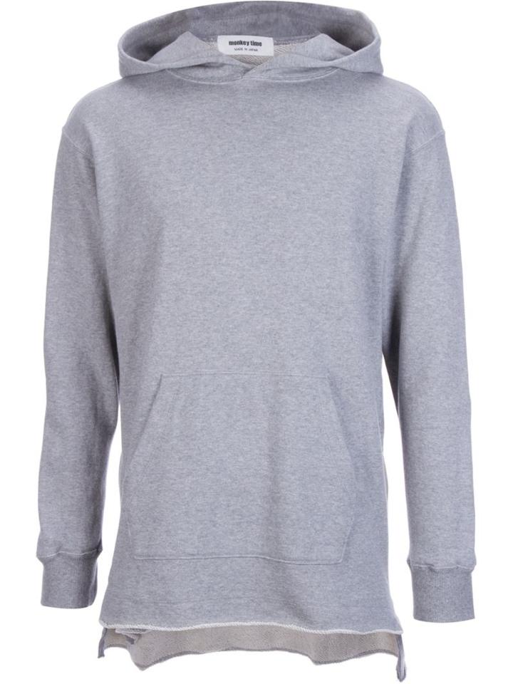 Monkey Time Front Pocket Pullover Hoodie