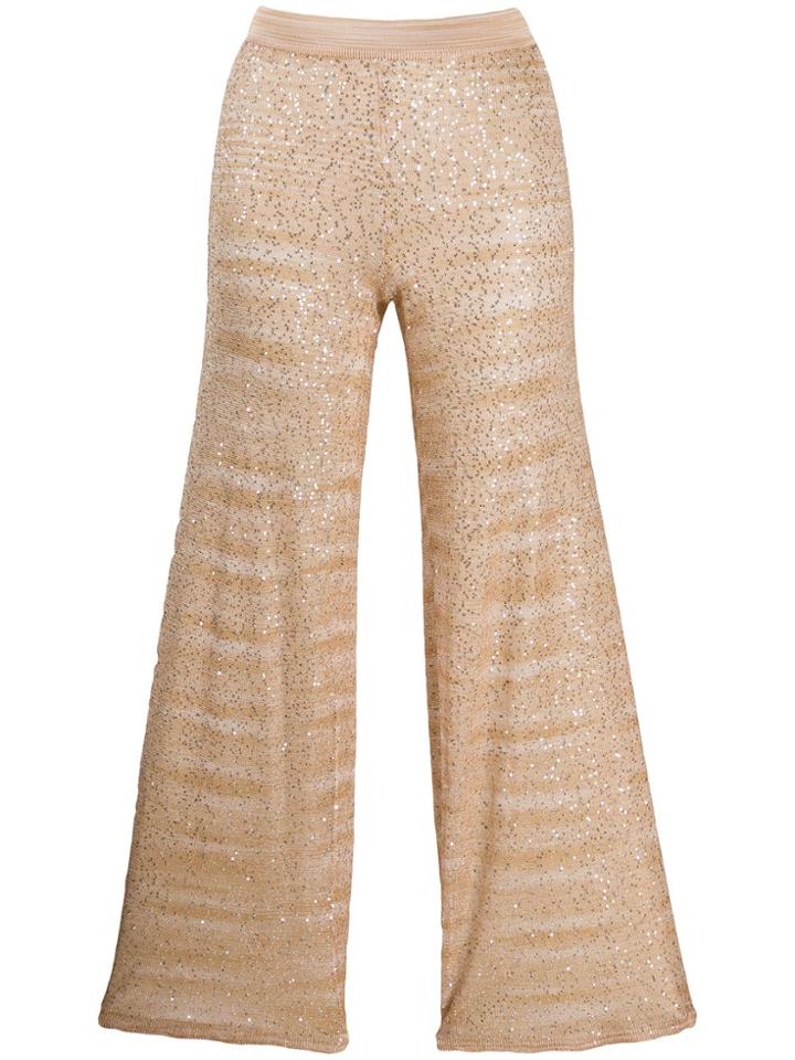 Missoni Cropped Pull-on Trousers - Neutrals