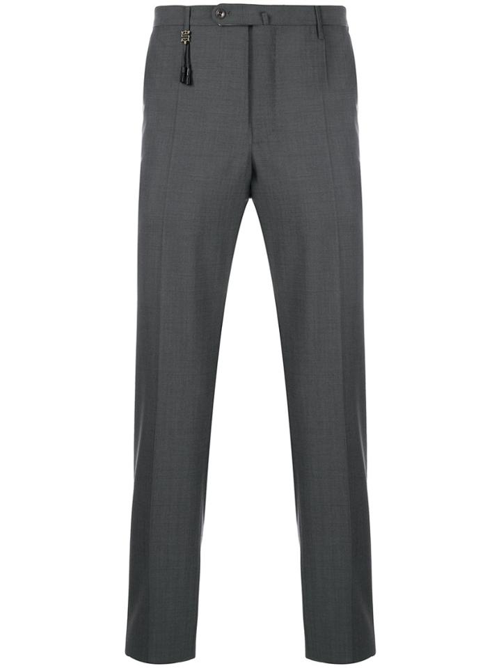 Incotex Slim Tailored Trousers - Grey