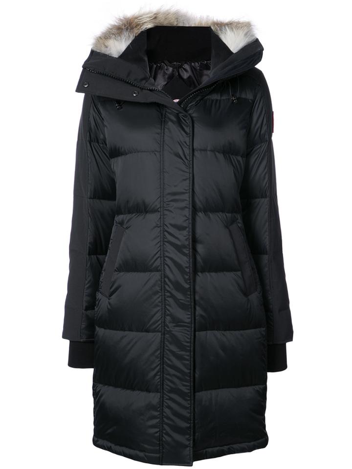 Canada Goose Goose Down Padded Coat - Black