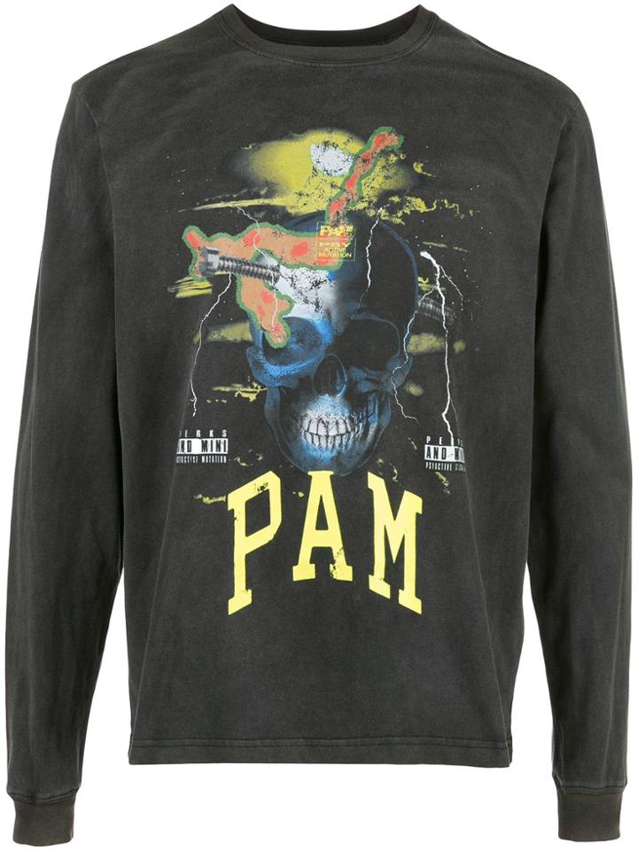 Perks And Mini Graphic Print Sweatshirt - Black