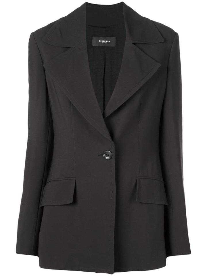Derek Lam Elongated Cady Blazer - Black