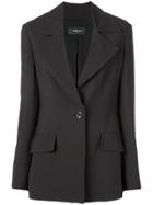 Derek Lam Elongated Cady Blazer - Black