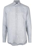 Frescobol Carioca Long-sleeve Fitted Shirt - Grey