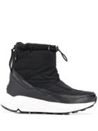 Woolrich Drawstring-cuff Ankle Boots - Black