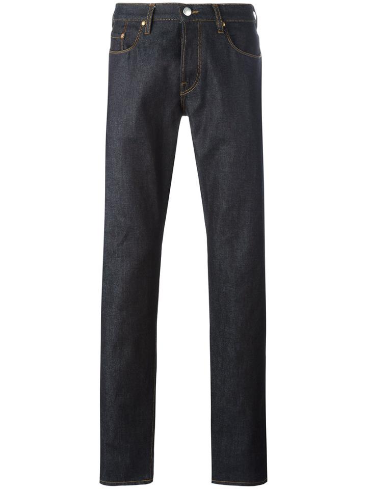 Ps By Paul Smith Straight-leg Jeans, Men's, Size: 28/30, Blue, Cotton