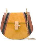 Chloé Medium Patchwork 'drew' Shoulder Bag, Women's, Yellow/orange