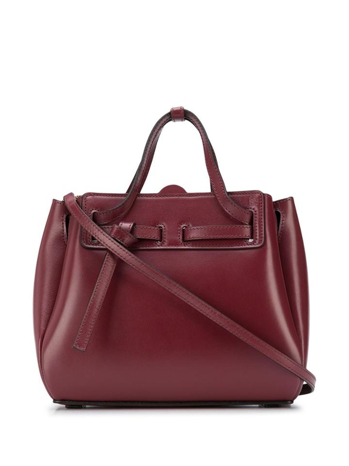 Loewe Mini Lazo Tote Bag - Red