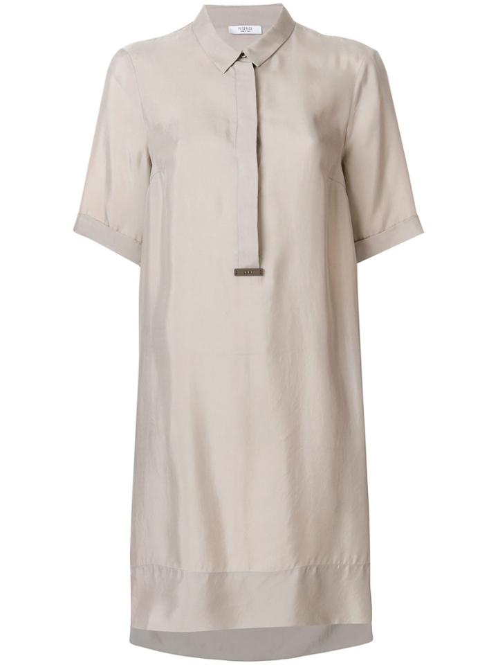 Peserico Shirt Dress - Nude & Neutrals