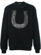 Dolce & Gabbana Embroidered Horseshoe Sweatshirt