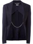 Junya Watanabe Comme Des Garçons Vintage Chain Detail Blazer, Women's, Size: Large, Blue