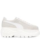Puma Classic X Buffalo Platform Sneakers - White