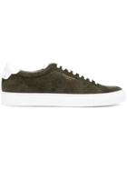 Givenchy Contrast Lace-up Sneakers - Green