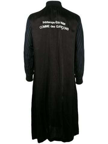 Comme Des Garçons Vintage Re-edition 1986 Staff Coat, Adult Unisex, Size: Medium, Black