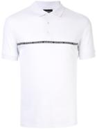 Emporio Armani Logo Tape Polo Shirt - White
