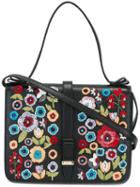 Red Valentino Floral Embroidery Tote Bag