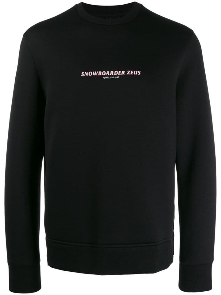 Neil Barrett Snowboarder Zeus Sweatshirt - Black