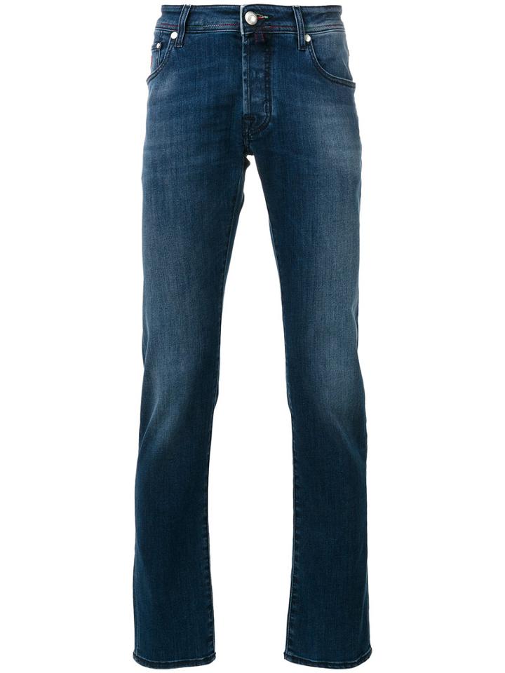 Slim-fit Jeans - Men - Cotton/spandex/elastane - 34, Blue, Cotton/spandex/elastane, Jacob Cohen