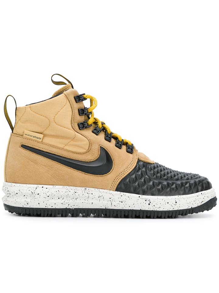 Nike Lunar Force 1 Duckboot Sneakers - Nude & Neutrals