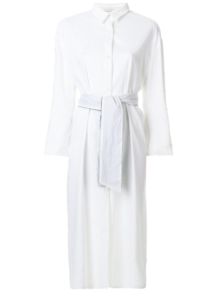 Gentry Portofino Abito Long Dress - White