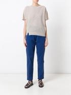 Vanessa Bruno D-ring Belted Trousers - Blue