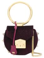 Salar Jie Crossbody Bag - Pink & Purple