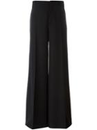 Maison Margiela Wide Leg Trousers, Men's, Size: 46, Black, Cotton/mohair/virgin Wool