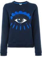 Kenzo Eye Sweatshirt, Women's, Size: S, Blue, Cotton