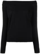 'aza' Off-shoulder Top, Women's, Size: Medium, Black, Merino, Designers Remix