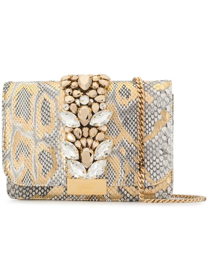 Gedebe Cliky Crossbody Bag - Silver