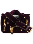 Moschino Collar Shoulder Bag - Pink & Purple