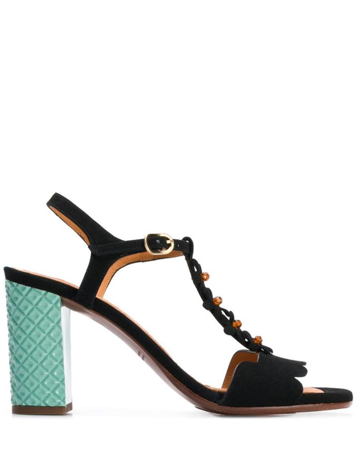 Chie Mihara Beijo Sandals - Black