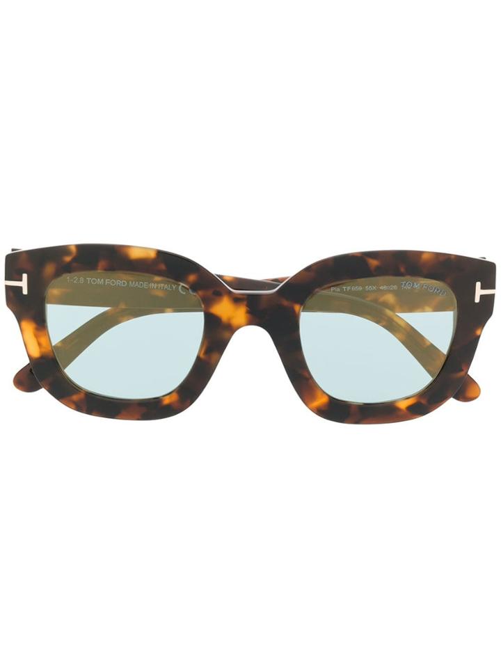 Tom Ford Eyewear Pia Sunglasses - Brown