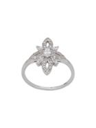 V Jewellery Blossom Ring - Silver