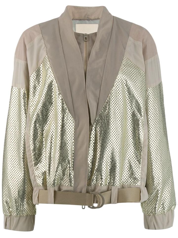 Drome Mesh Inlay Tracksuit Top - Neutrals