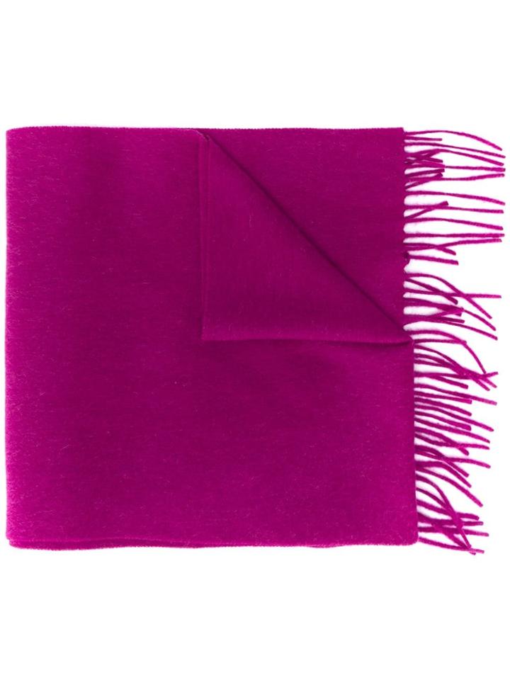 N.peal Woven Cashmere Scarf - Pink