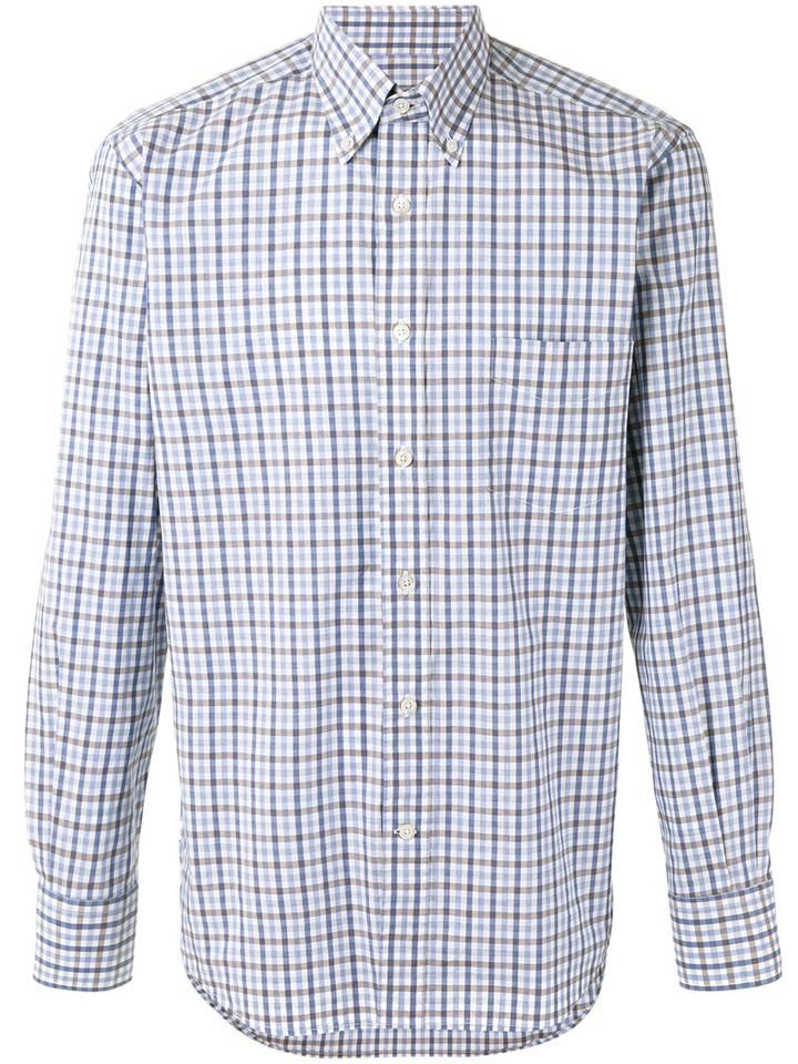 Canali - Checked Shirt - Men - Cotton - S, Cotton