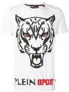 Plein Sport - Tiger - Men - Cotton - L, White, Cotton