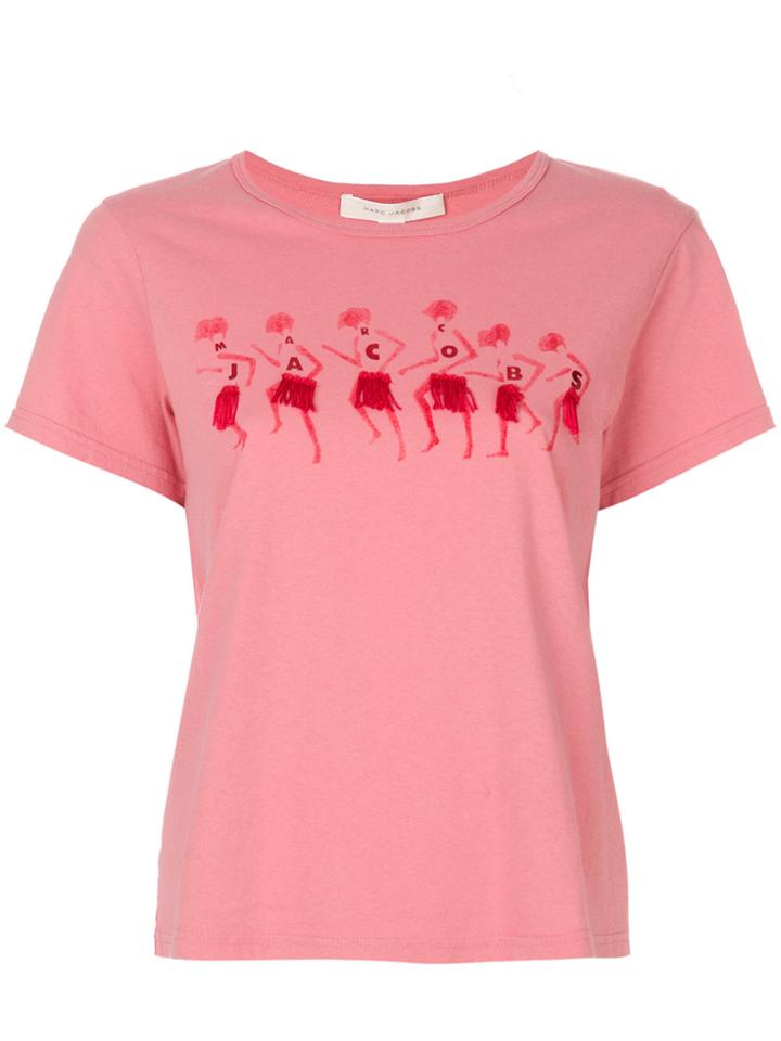 Marc Jacobs Dancing T-shirt - Pink & Purple