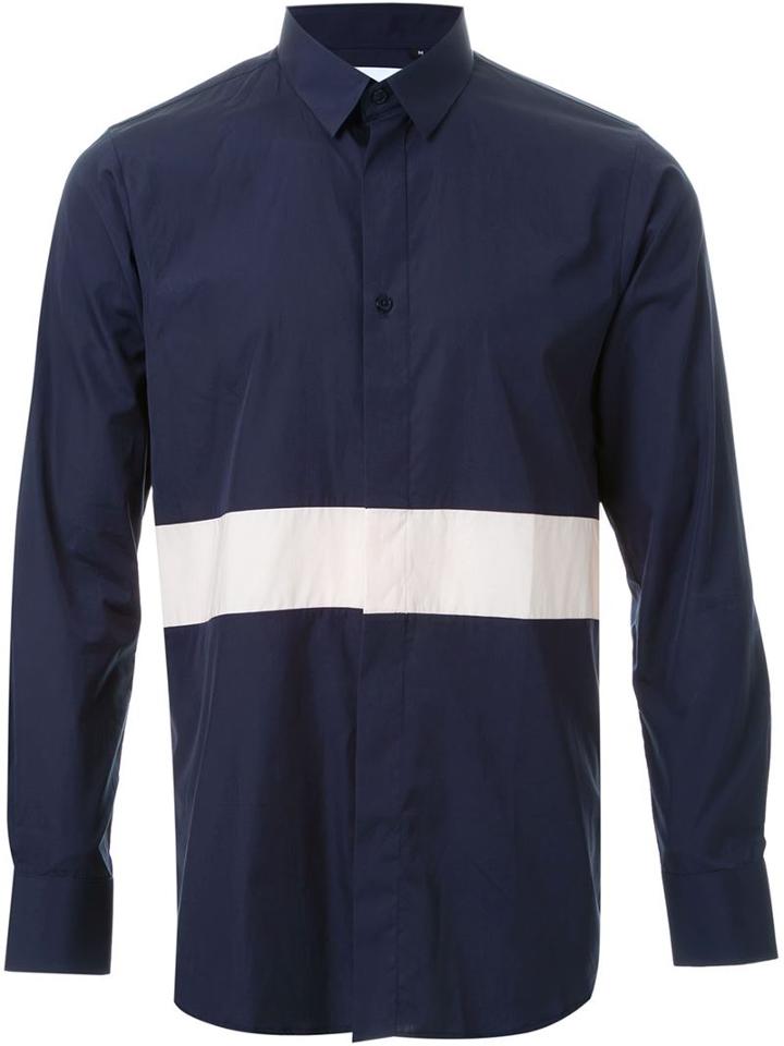 Matthew Miller Contrast Stripe Shirt