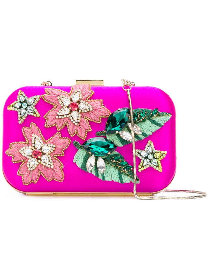 Gedebe Mini Resor Clutch - Pink & Purple