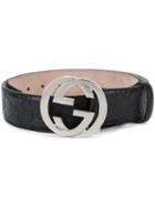 Gucci - Gg Supreme Belt - Men - Leather - 90, Black, Leather